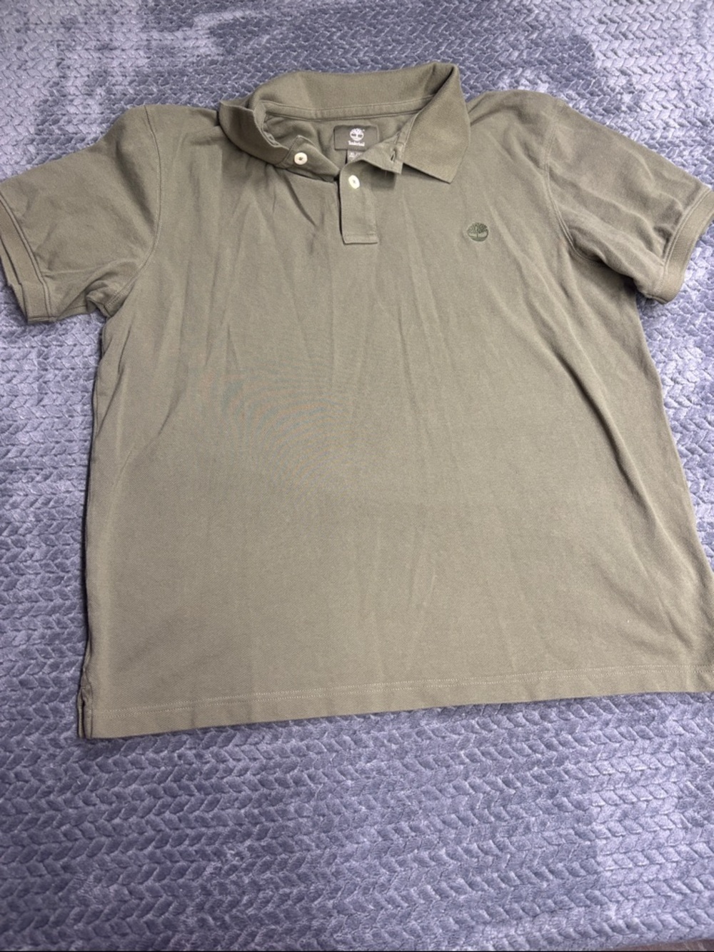 Timberland Men’s Olive Green Polo Shirt